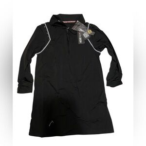 Swingdish‎ Women’s Golf Polo 3/4 Long sleeve Black NWT Small